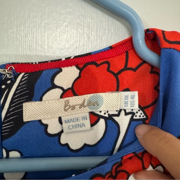 Boden Floral Dress Size 4 - Picture 4 of 12